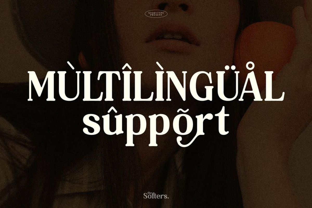 Softers Beautiful Classic Serif Font, a Serif Font by Storytype Studio (Photo 11 of 14)