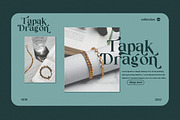 Tapak Dragon Serif Fonts, a Serif Font by mahstudios (Thumbnail 14 of 15)