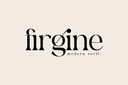 Firgine Modern Serif Font, a Serif Font by Storytype Studio