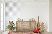 COZY CHRISTMAS Wall&Frame Mockups, a Poster Template by MyHomeMockups (Thumbnail 9 of 12)