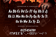 Hellvore – Modern Horror Font, a Blackletter Font by overlaytemplates (Thumbnail 4 of 5)