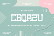 Ceqazu - Elegant Luxury Serif, a Serif Font by Astuti Studio (Thumbnail 2 of 24)