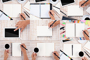 30 Hand on Table Stock Images, a Cups & Container Mockup by FWStudio (Thumbnail 5 of 5)