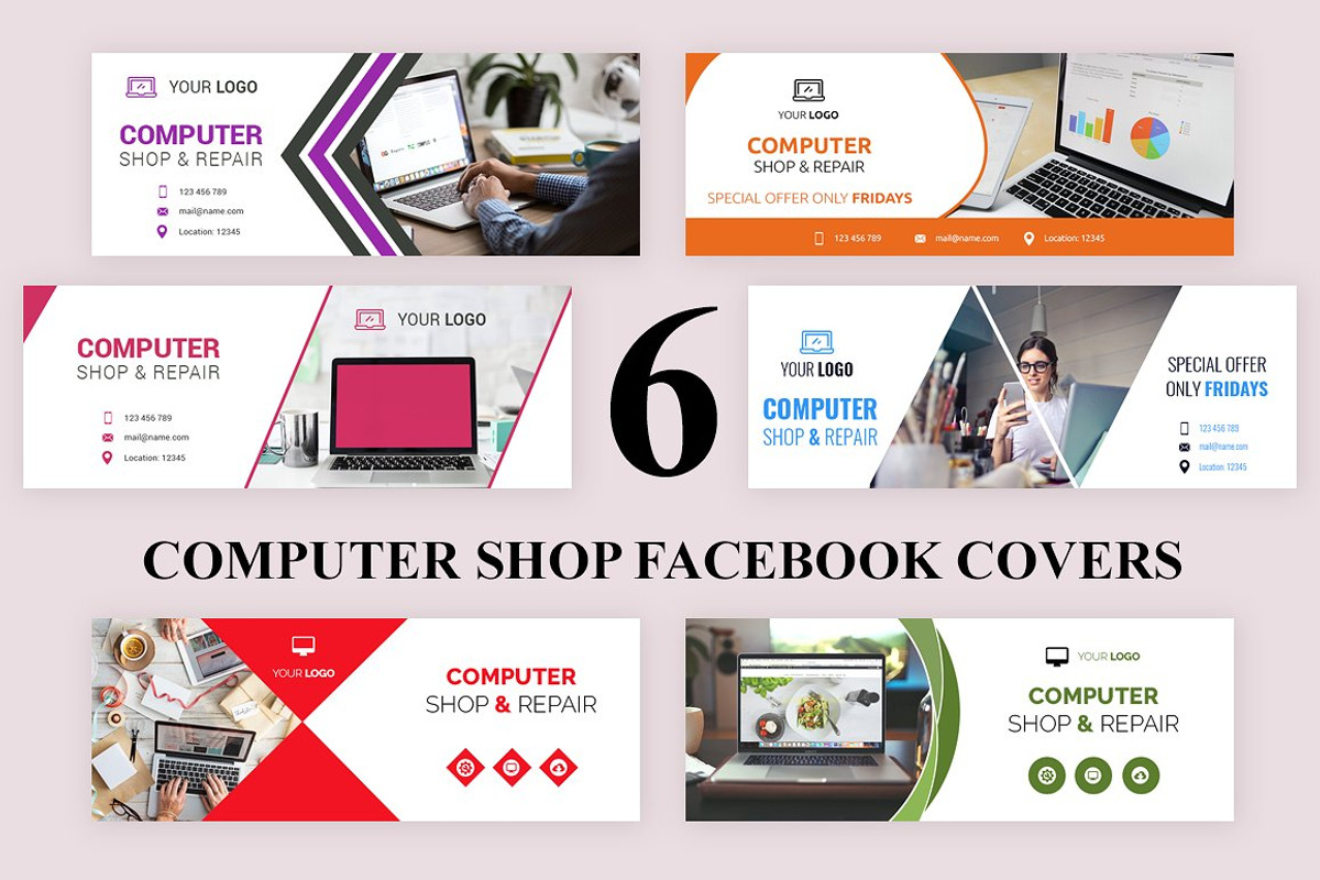 666 Facebook Covers Templates, a Social Media Template by UNIK Agency (Photo 27 of 69)