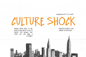 Culture Shock - Urban Handwritten