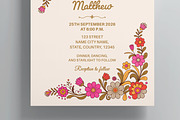 Wedding Reception Invitation, an Invitation Template by MightyDesign (Thumbnail 3 of 8)