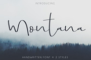 Montana, a Script Font by Creamy Script (Thumbnail 1 of 5)