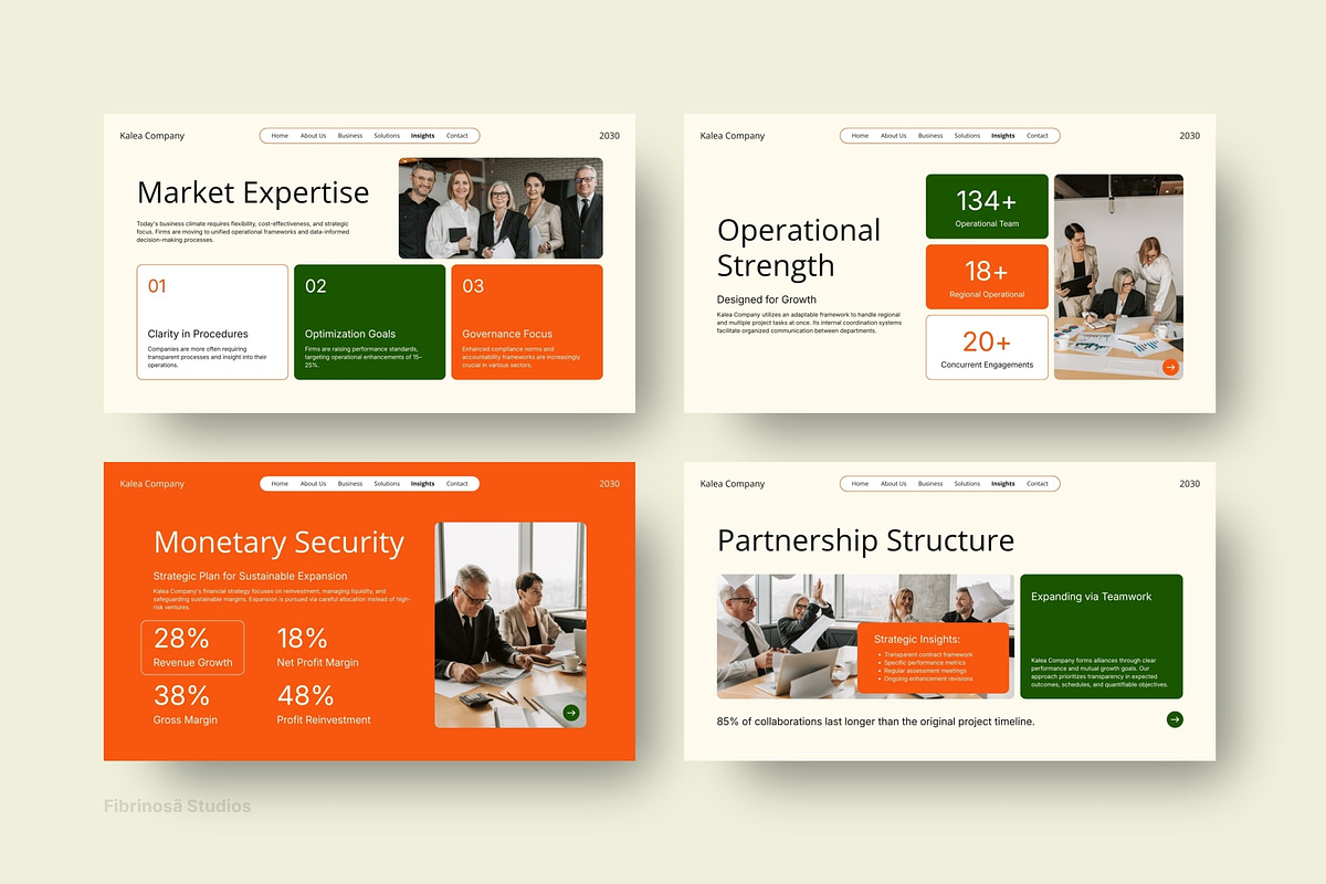 Consulting Pitch Deck, a Presentation Template by FIBRINOSÄ (Photo 4 of 5)