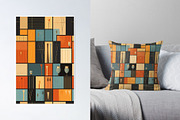 Bar abstraction pattern, a Pattern Graphic by AlexandraTret (Thumbnail 3 of 3)
