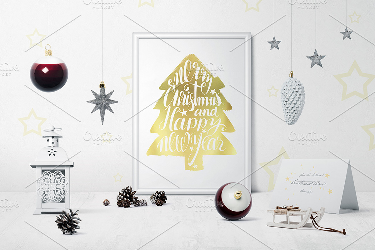 Christmas Mockup Creator, a Product Mockup by Mockup Cloud (Photo 2 of 8)
