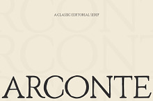 Arconte – Hand Drawn Serif Font