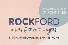 Rockford sans serif font