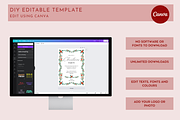 Editable Christmas Invitation, an Invitation Template by ForeverPrint (Thumbnail 8 of 8)