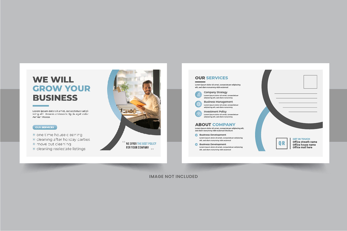 Unique eddm postcard design bundle, a Card Template by Pavel_design (Photo 3 of 11)