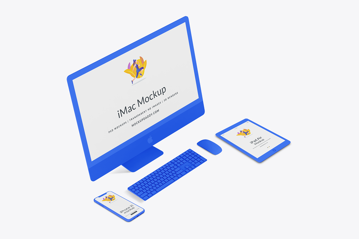 Clay Responsive Devices Mockups, an iPhone Mockup by Mockupdaddy (Photo 26 of 53)