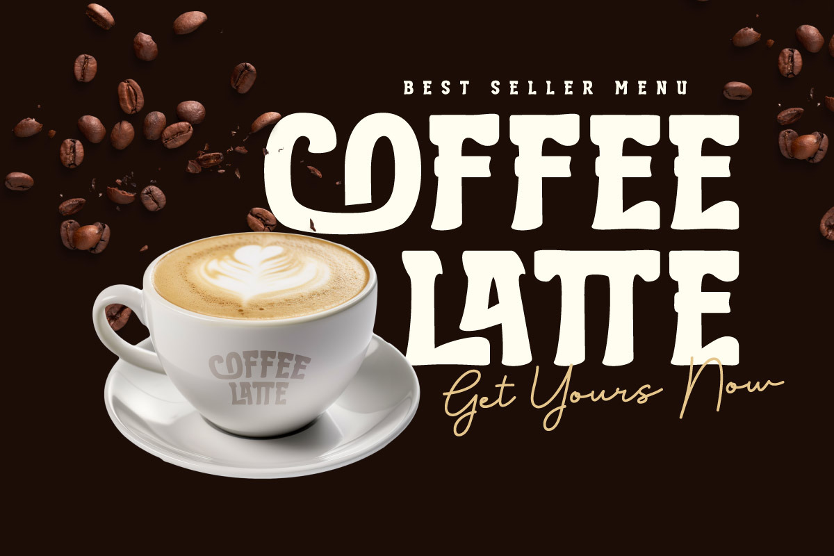 Skopera - Coffee Display Font, a Sans Serif Font by twinstd (Photo 7 of 9)