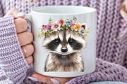 Quirky and Funny Raccoons Sublimatio, an Illustration by Rose Art (Thumbnail 6 of 7)