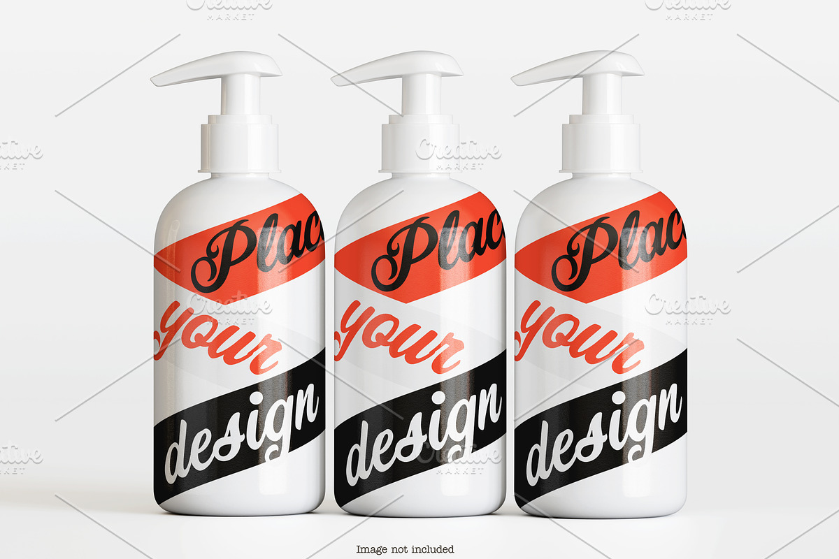Cosmetic pump mockup bundles, a Cups & Container Mockup by Ambo Ampeng (Photo 28 of 32)