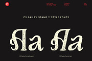 CS Bailey Stamp, a Serif Font by Craft Supply Co. (Thumbnail 2 of 8)