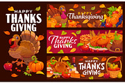 Happy Thanksgiving autumn fall, a Seasonal Illustration by Vector Tradition (Thumbnail 3 of 3)