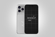 iPhone 17 Pro Max Mockup Set, an iPhone Mockup by pixelmock (Thumbnail 5 of 10)