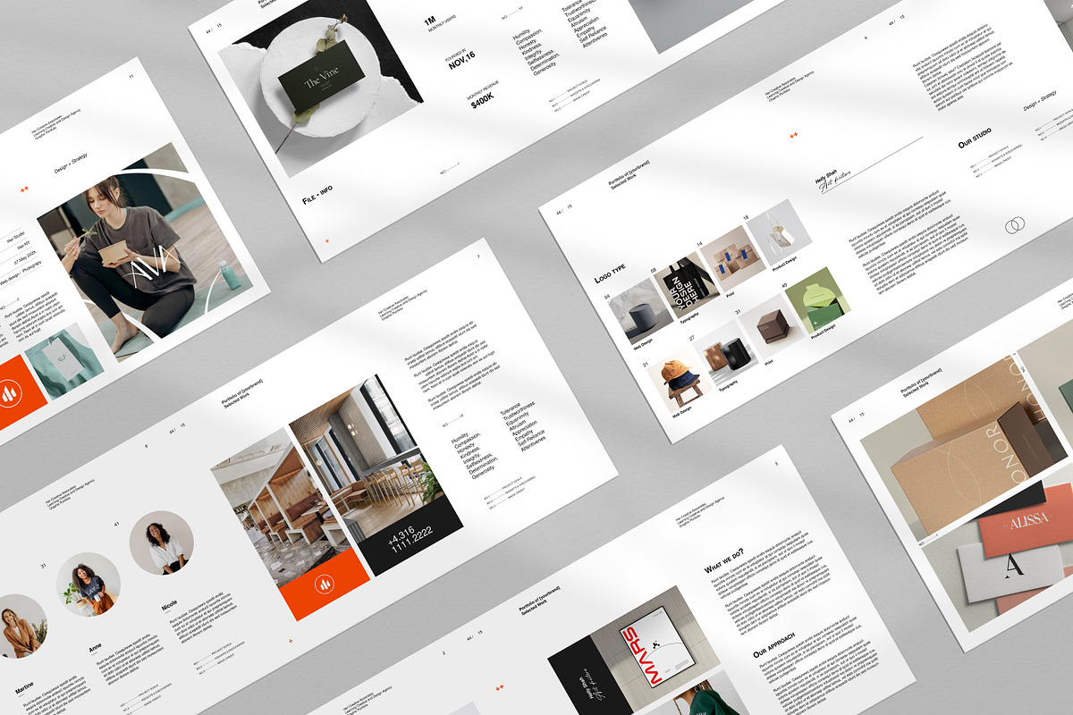 Portfolio Template, a Brochure Template by S A N D Y (Photo 1 of 10)