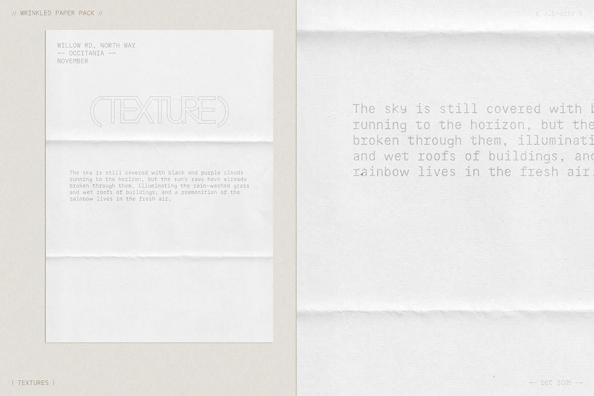Wrinkled Paper Pack – 70+ PNG Files, a Texture Graphic by J.Studio (Photo 9 of 13)