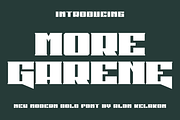 More Garene, a Serif Font by alon kelakon (Thumbnail 1 of 3)
