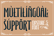Closture, a Symbol Font by Vintage Division (Thumbnail 14 of 15)