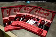 Red Velvet Fashion Show Flyer, a Flyer Template by Epickita (Thumbnail 2 of 2)