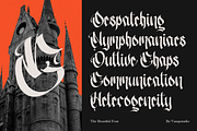 The Beastiful Modern Blackletter, a Blackletter Font by Vampstudio (Thumbnail 7 of 13)