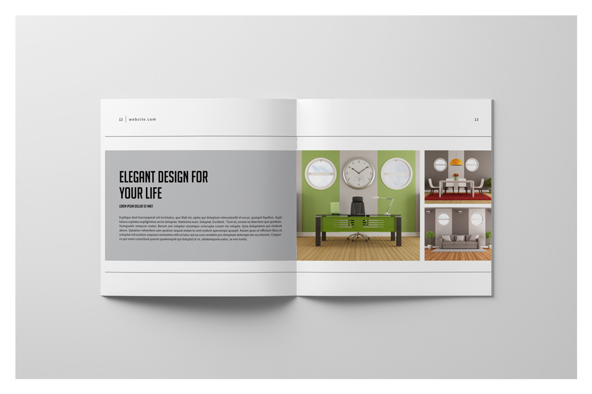 Square Brochure Catalog, a Brochure Template by adekfotografia (Photo 10 of 13)