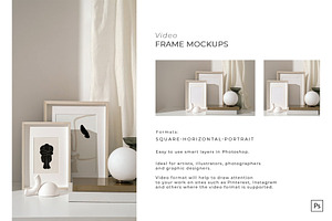 Video&Photo Frame Mockups