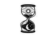Celestial Sun Moon Hourglass Bundle, an Illustration by Gaye Art (Thumbnail 17 of 31)