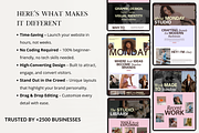 Creative Wix Studio Website Template, a Wix Template by AdvertFox (Thumbnail 3 of 10)