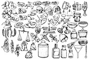 Apothecary & Curiosities vector, an Object Illustration by Elena Mykhailenko (Thumbnail 3 of 7)