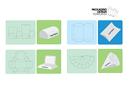 Packaging Design Templates, a Stationery Template by Mauricio Duque (Thumbnail 4 of 6)