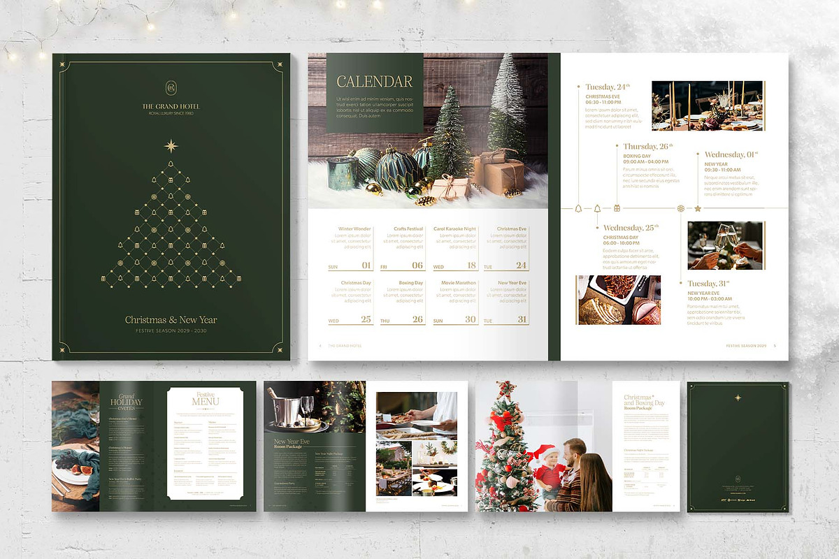Christmas Brochure Template, a Brochure Template by BrandPacks (Photo 1 of 4)