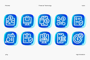 Financial Technology 3D Icon Set, an Object 3D Model by Eklip Studio (Thumbnail 3 of 4)