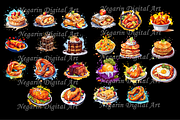 Watercolor German Food Clipart, an Object Graphic by Negarin Digital Art (Thumbnail 4 of 9)