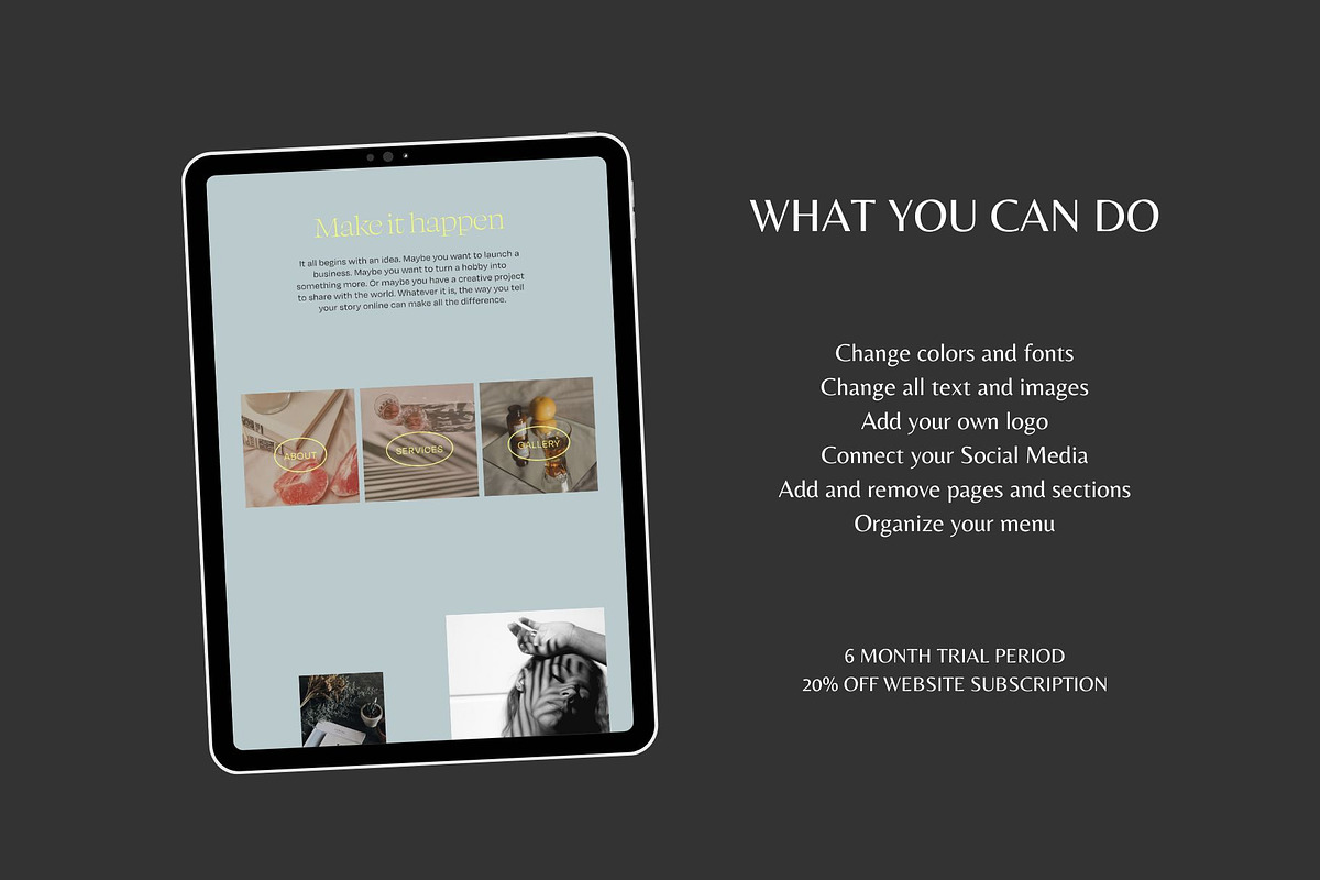 Photography Squarespace 7.1 Website, a Squarespace Template by Mozen Design (Photo 6 of 7)