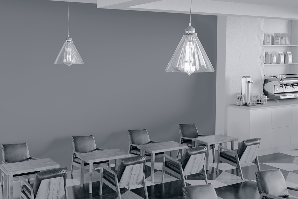 Restaurant Wall Mockup, an Advertising Mockup by Rahardi Creative (Photo 4 of 4)