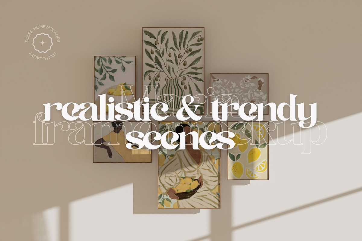 MARIA | Minimalist Frame Mockup Set, a Household Mockup by SoleilHomeMockups (Photo 8 of 16)