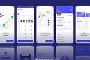 Wallet+ - E-Wallet App UI Kit, an UI Kit Template by Semusim Visual (Thumbnail 4 of 8)