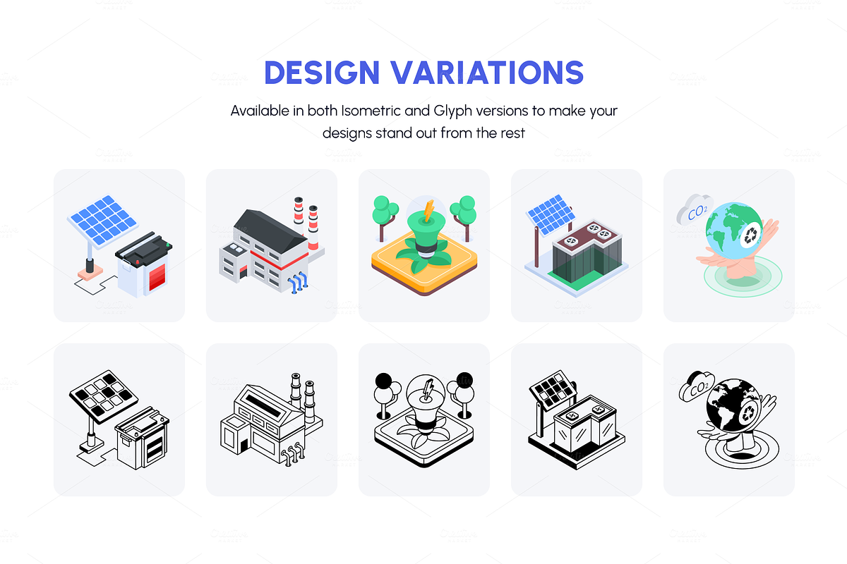 Animated Isometric Ecosystem Icons, a Duotone Icon by Vectors Market (Photo 5 of 12)