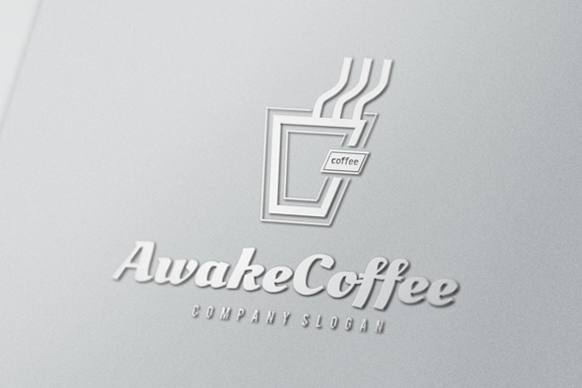 Awake Coffee Logo, a Branding & Logo Template by rotree_man (Photo 2 of 4)
