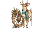 Cozy Winter Animals Clipart Bundle, an Animal Illustration by T-shirt Pond (Thumbnail 16 of 25)