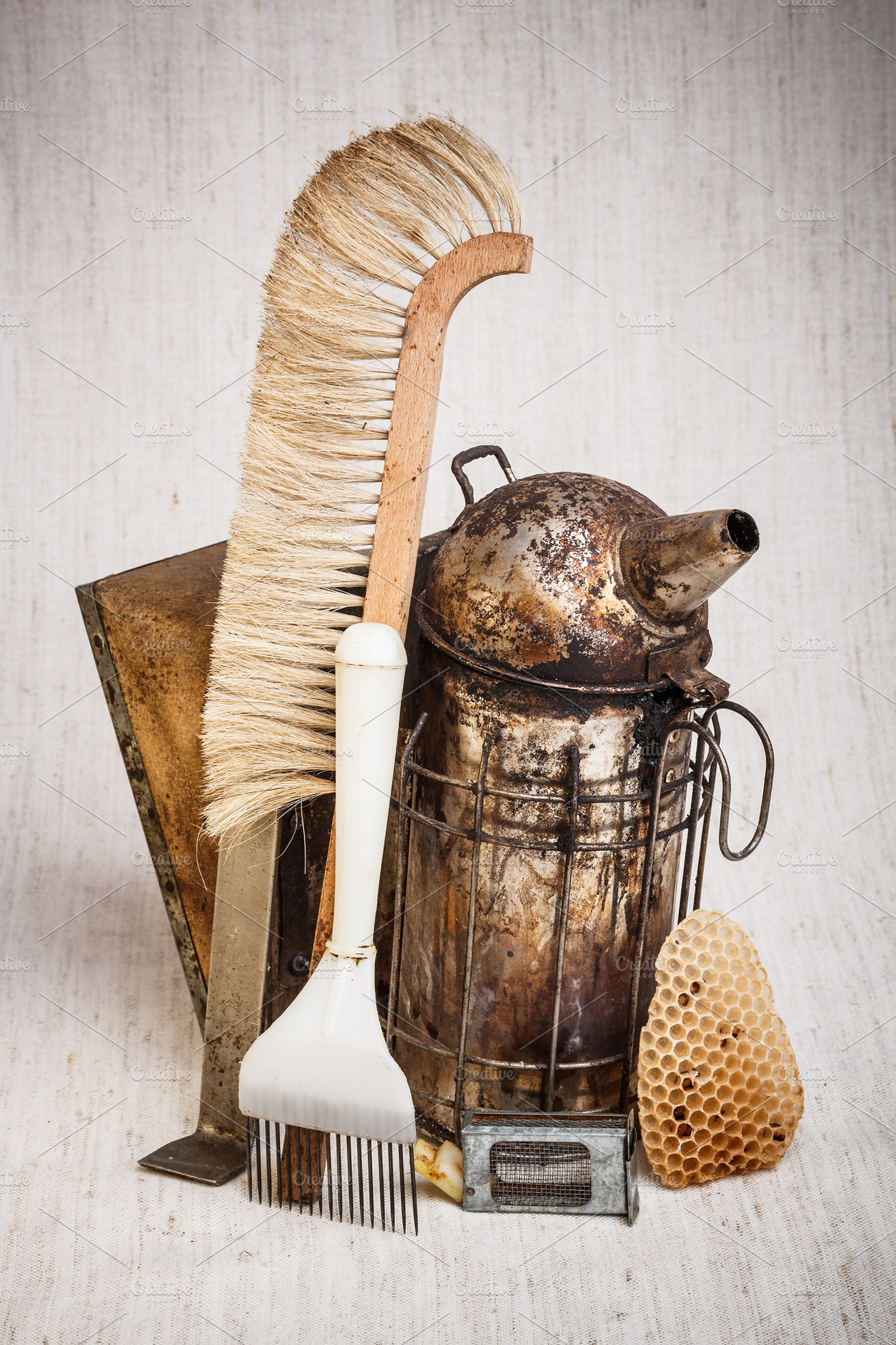 Beekeeping Equipment Stock Photo Containing Apiary And Bee