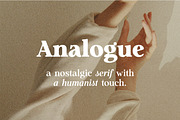 Analogue - Humanist Retro Serif, a Serif Font by Harmonais Visual (Thumbnail 21 of 29)