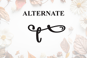 Autumn | Script Font, a Handwritten Font by Scratchones (Thumbnail 8 of 9)